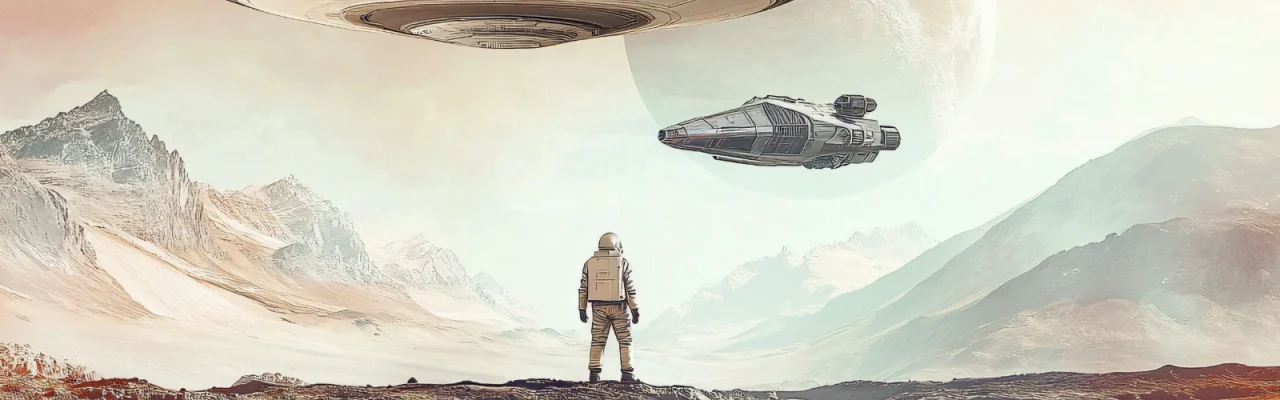 Astronaut auf dem Mond